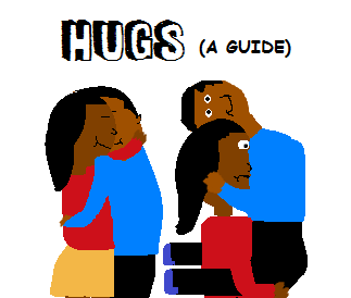 awkward hug comic