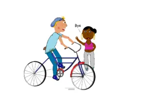 boy on a bike