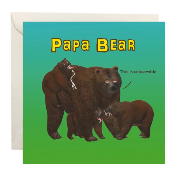 Papa bear card for dad