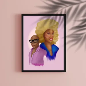 Long Live the Queen | RuPaul  Wall Art Print