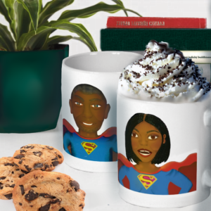 mum and dad mug set