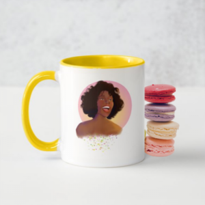 whitney houston mug