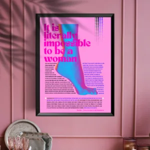 barbie monologue movie poster